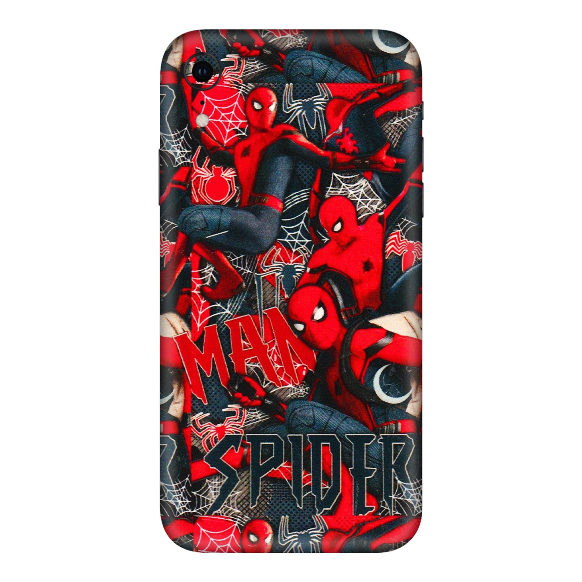 Apple iPhone Skins (All Models) - SpiderMan Cool - 3D Embossed Finish (L-188) iPhone XR