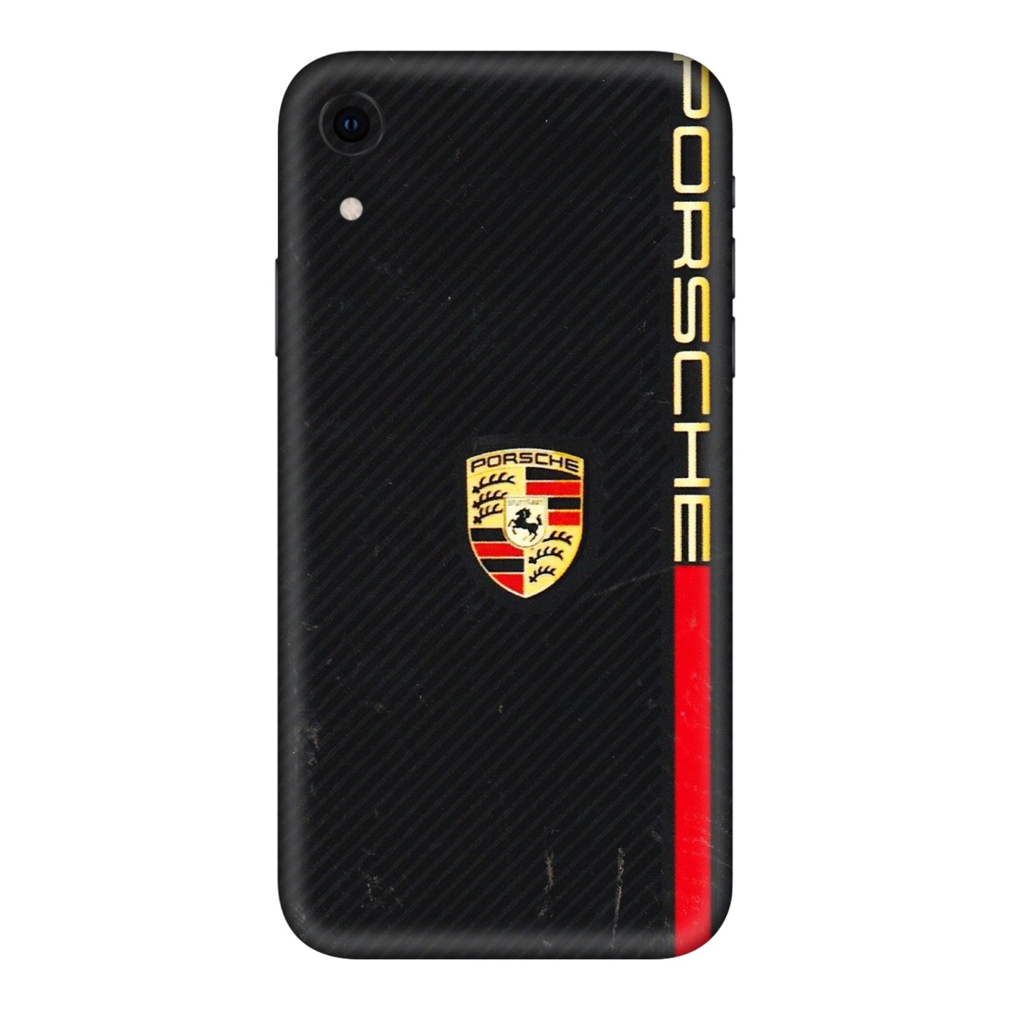 Apple iPhone Skins (All Models) - Premium Porsche - 3D Embossed Finish (L-225) iPhone XR