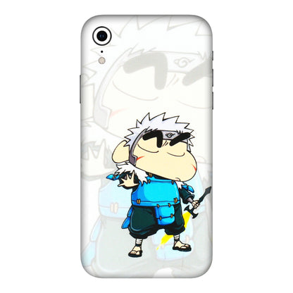 Apple iPhone Skins (All Models) - Angry Young Shinchan - 3D Embossed Finish (L-226) iPhone XR