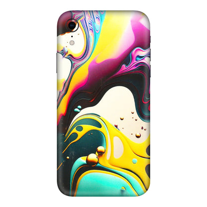 Apple iPhone Skins (All Models) - Multicolor Abstract pattern - 3D Embossed Finish (L-254) iPhone XR