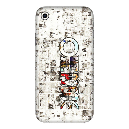 Apple iPhone Skins (All Models) - One Piece Manga - 3D Embossed Finish (L-26) iPhone XR