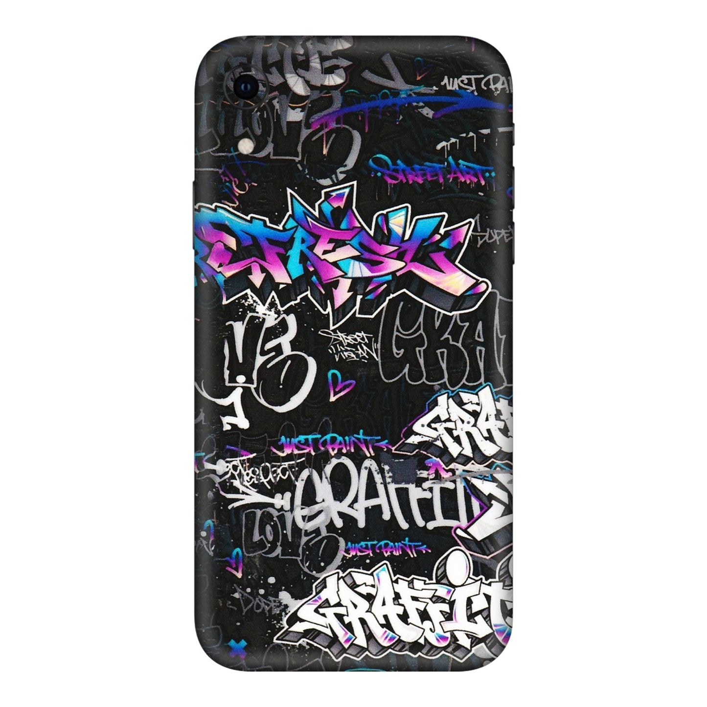 Apple iPhone Skins (All Models) - Graffiti Killer - 3D Embossed Finish (L-274) iPhone XR