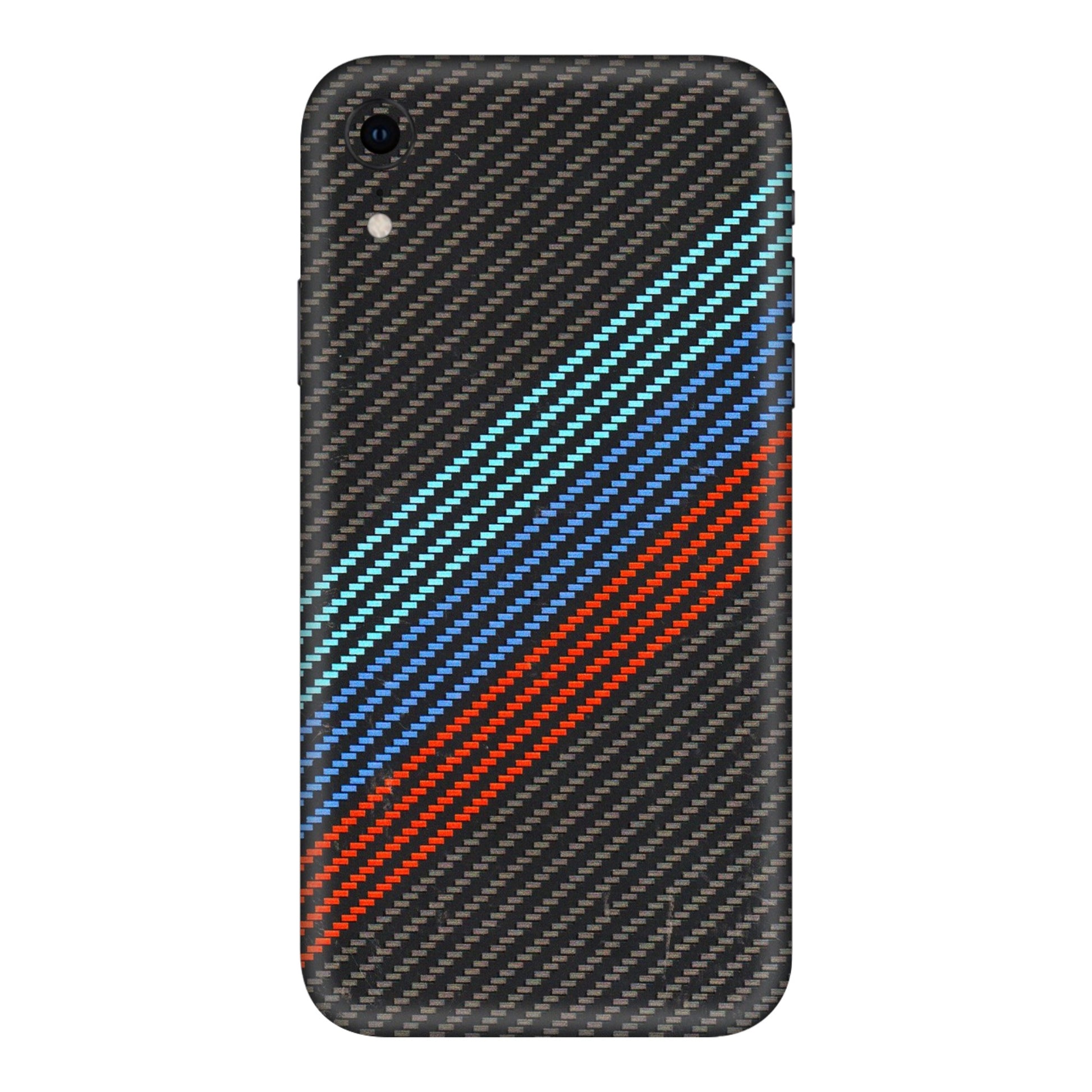 Apple iPhone Skins (All Models) - Carbon BM - 3D Embossed Finish (L-302) iPhone XR