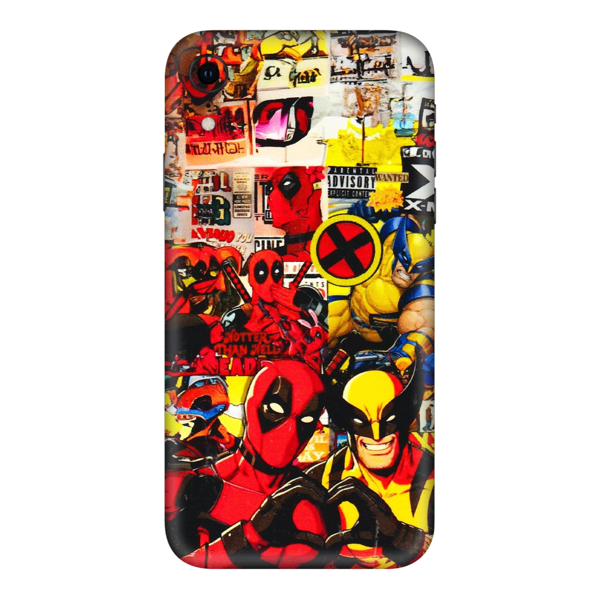 Apple iPhone Skins (All Models) - Spidy Wolverine - 3D Embossed Finish (L-310) iPhone XR