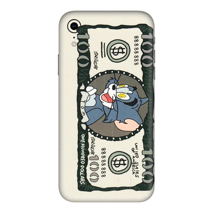 Apple iPhone Skins (All Models) - Tom Hundred Dollar - 3D Embossed Finish (L-324) iPhone XR