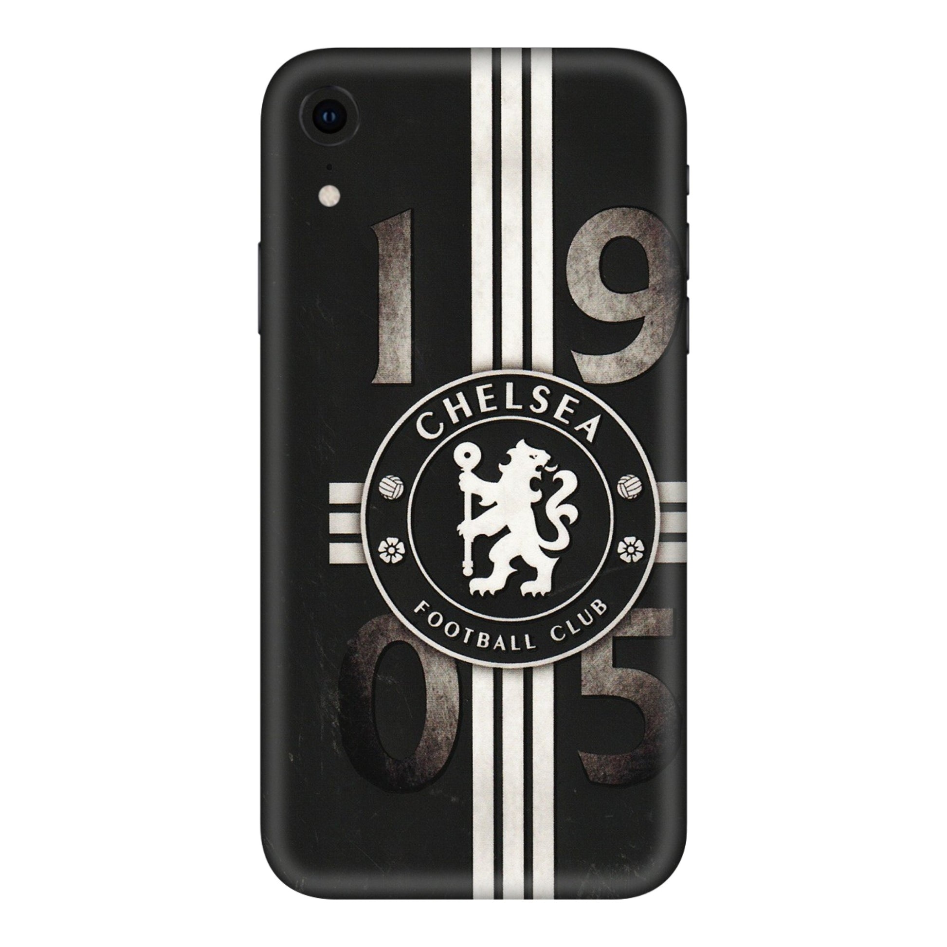 Apple iPhone Skins (All Models) - Chelsea Fan Club - 3D Embossed Finish (L-36) iPhone XR