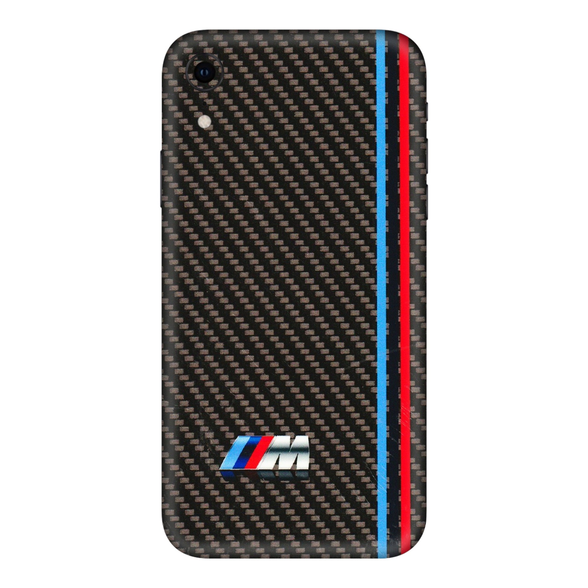 Apple iPhone Skins (All Models) - BM Carbon Fiber Feels - 3D Embossed Finish (L-38) iPhone XR
