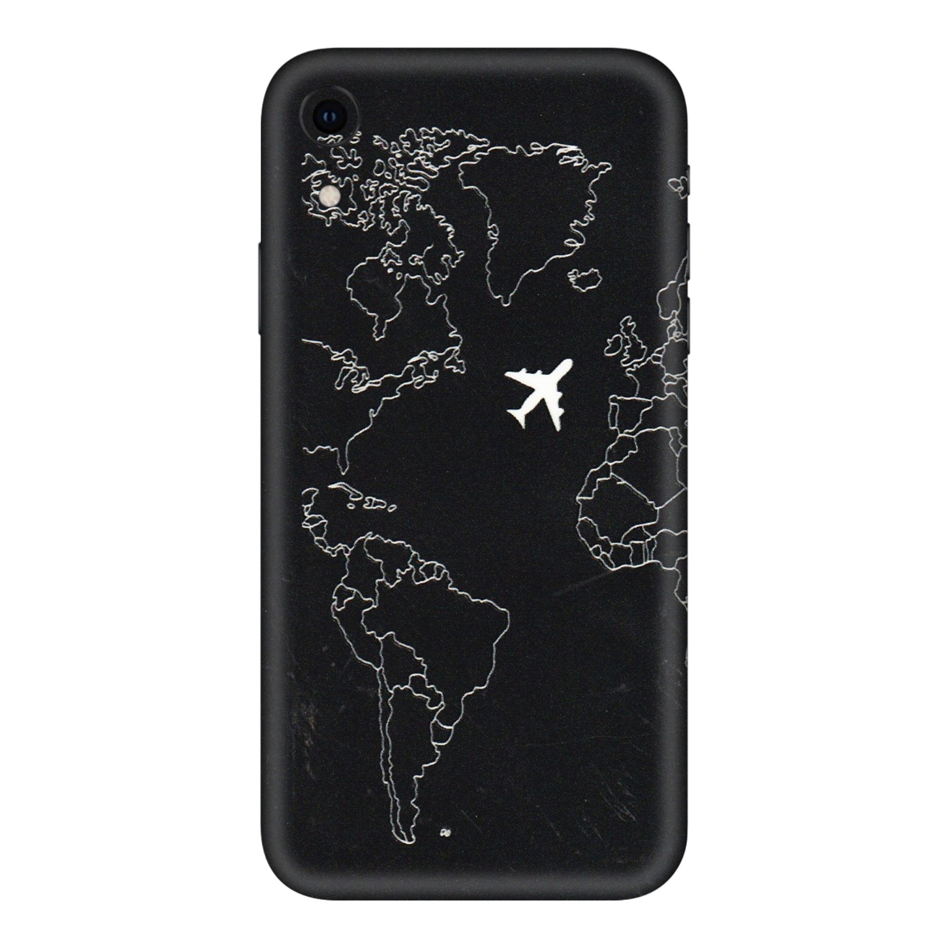 Apple iPhone Skins (All Models) - Never Ending Travel - 3D Embossed Finish (L-79) iPhone XR