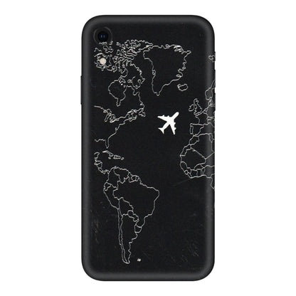 Apple iPhone Skins (All Models) - Never Ending Travel - 3D Embossed Finish (L-79) iPhone XR