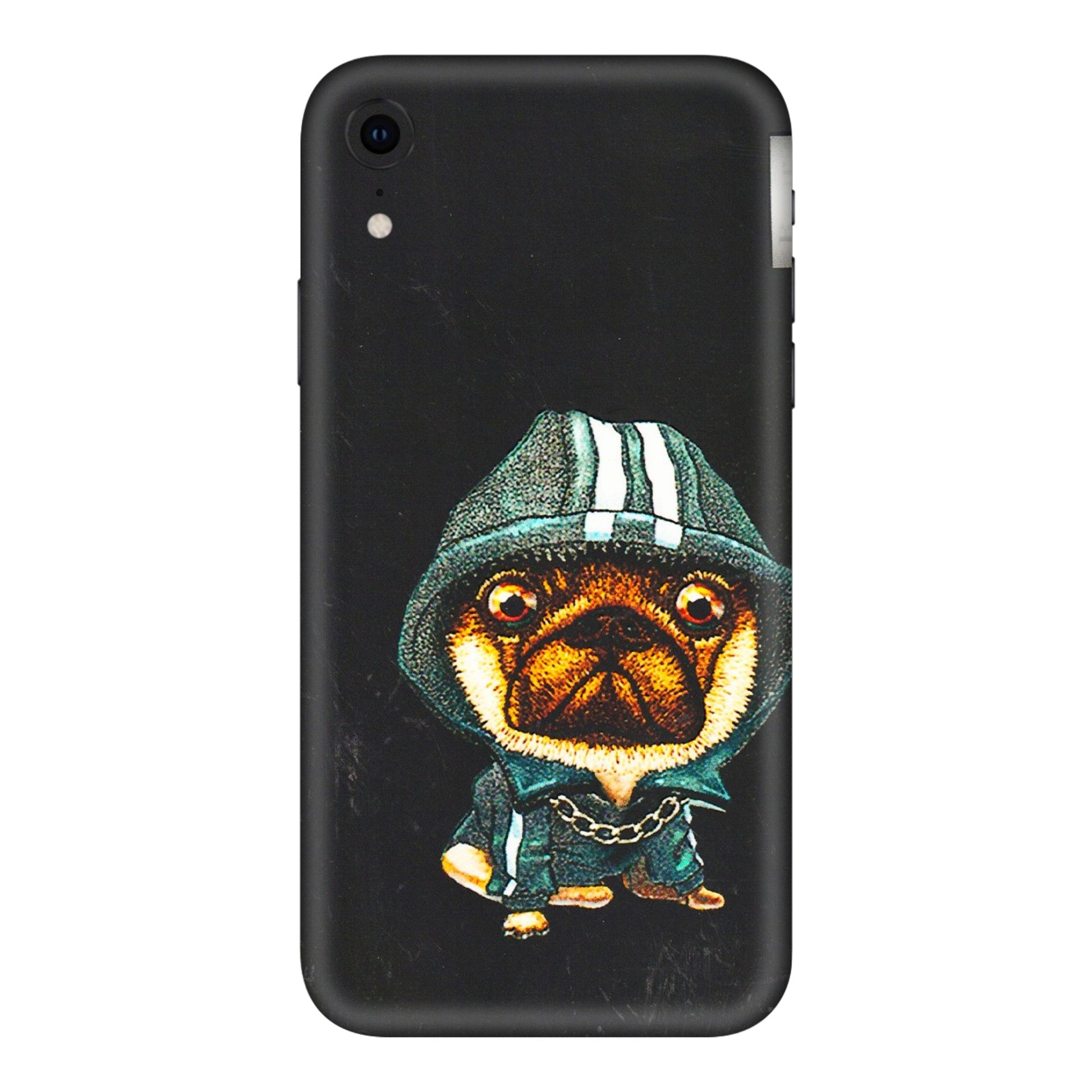 Apple iPhone Skins (All Models) - Puppy N Hoodie - 3D Embossed Finish (L-90) iPhone XR