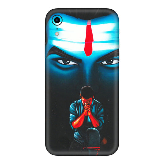 Apple iPhone Skins (All Models) - Mahakal Bhakt - Matte Finish (M-112) iPhone XR