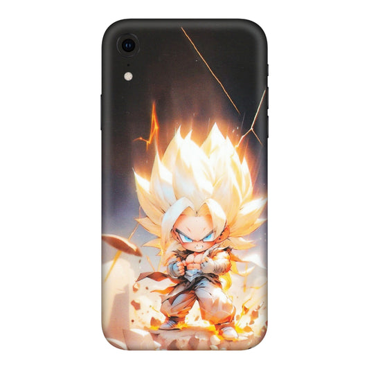 Apple iPhone Skins (All Models) - Goku Dragon Cute Anime - Matte Finish (M-131) iPhone XR