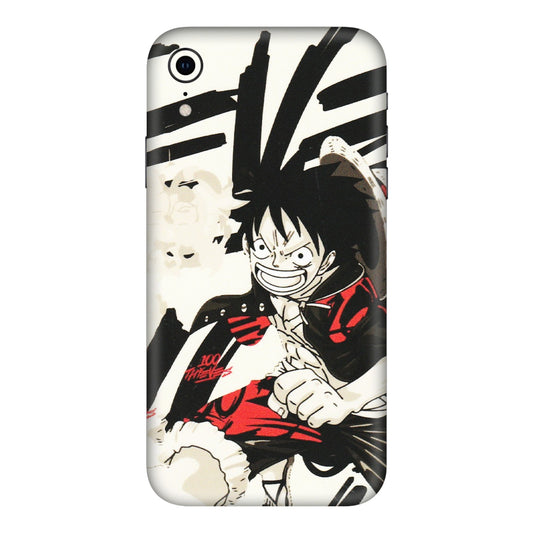 Apple iPhone Skins (All Models) - Monkey D.Luffy Manga Anime - Matte Finish (M-145) iPhone XR