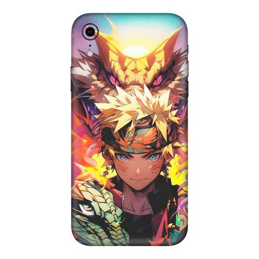 Apple iPhone Skins (All Models) - Angry Naruto Anime - Matte Finish (M-148) iPhone XR