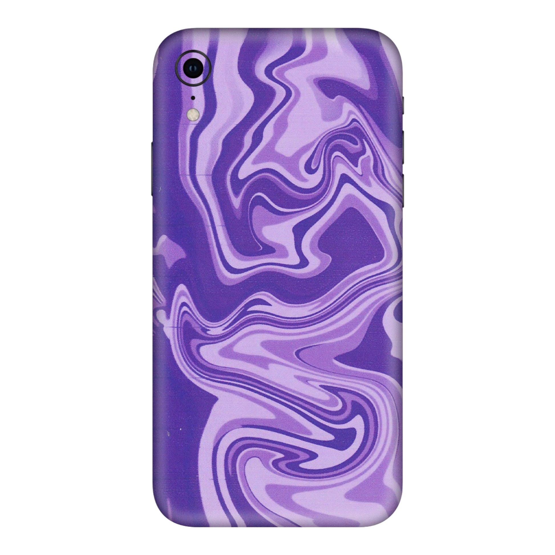 Apple iPhone Skins (All Models) - Hazy Purple Nights - Matte Finish (M-14) iPhone XR