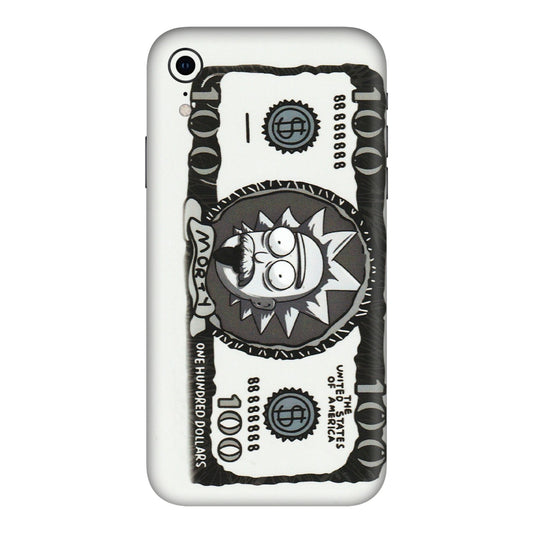 Apple iPhone Skins (All Models) - Rick And Morty Hundred Dollar Anime - Matte Finish (M-161) iPhone XR