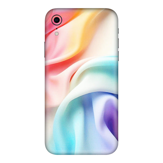Apple iPhone Skins (All Models) - Colourful Silk Cloth - Matte Finish (M-165) iPhone XR