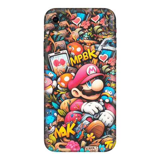 Apple iPhone Skins (All Models) - Super Mario Bros Artistic - Matte Finish (M-173) iPhone XR