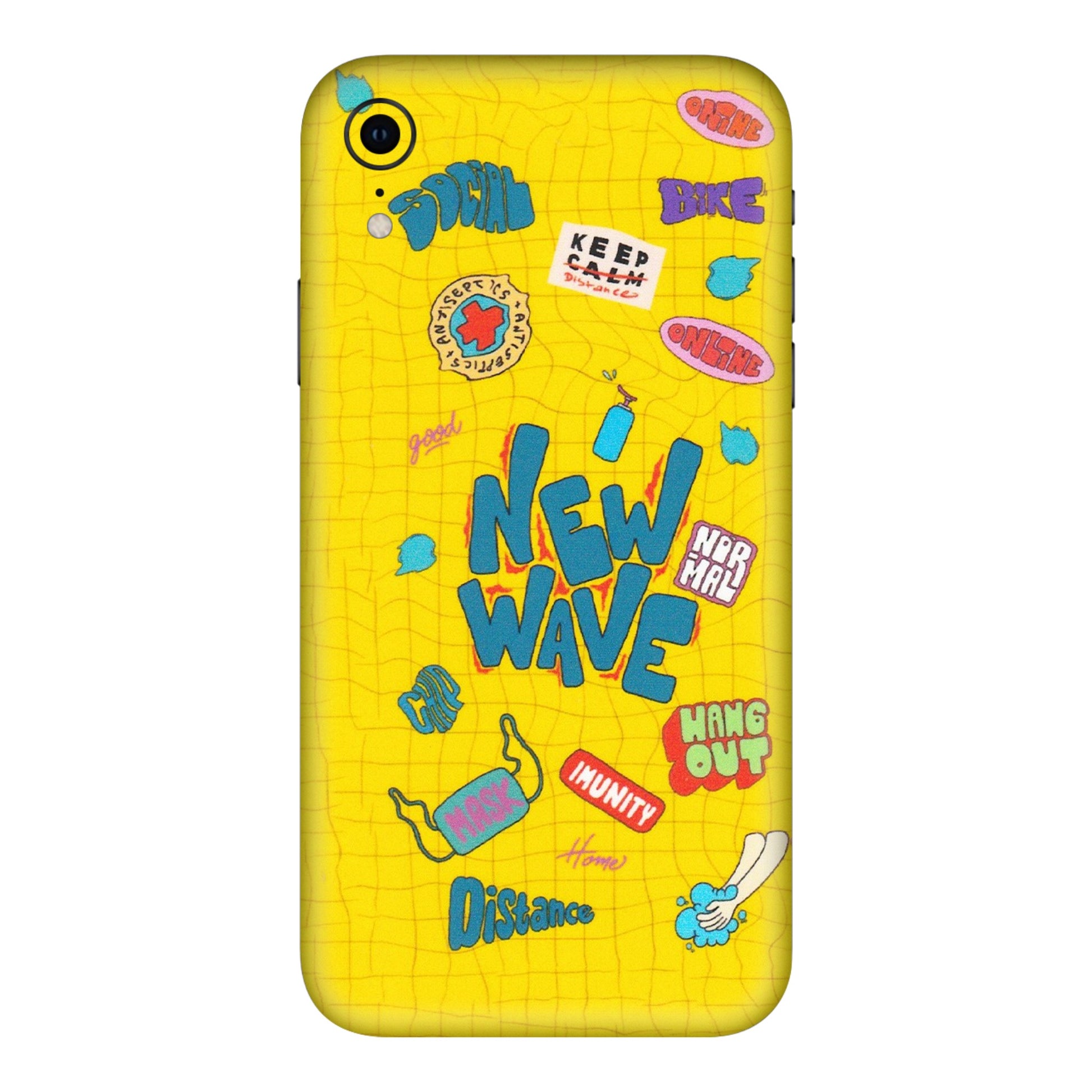 Apple iPhone Skins (All Models) - New Wave Life - Matte Finish (M-17) iPhone XR