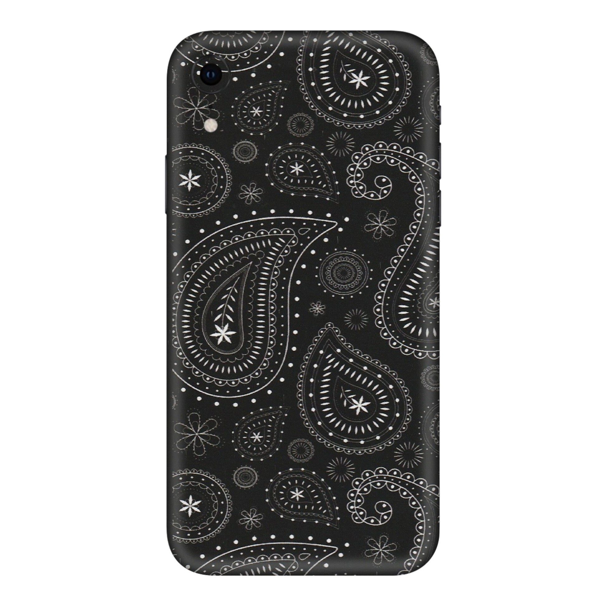 Apple iPhone Skins (All Models) - Black Sober Kerry - Matte Finish (M-37) iPhone XR