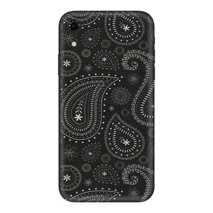 Apple iPhone Skins (All Models) - Black Sober Kerry - Matte Finish (M-37) iPhone XR