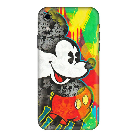 Apple iPhone Skins (All Models) - Multiple Mickey With Colourful Texture - Matte Finish (M-84) iPhone XR