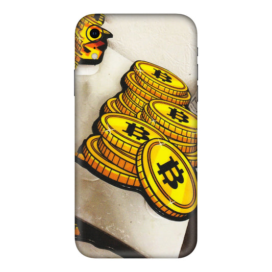 Apple iPhone Skins (All Models) - Billionaire Bitcoin Collection - Matte Finish (M-92) iPhone XR