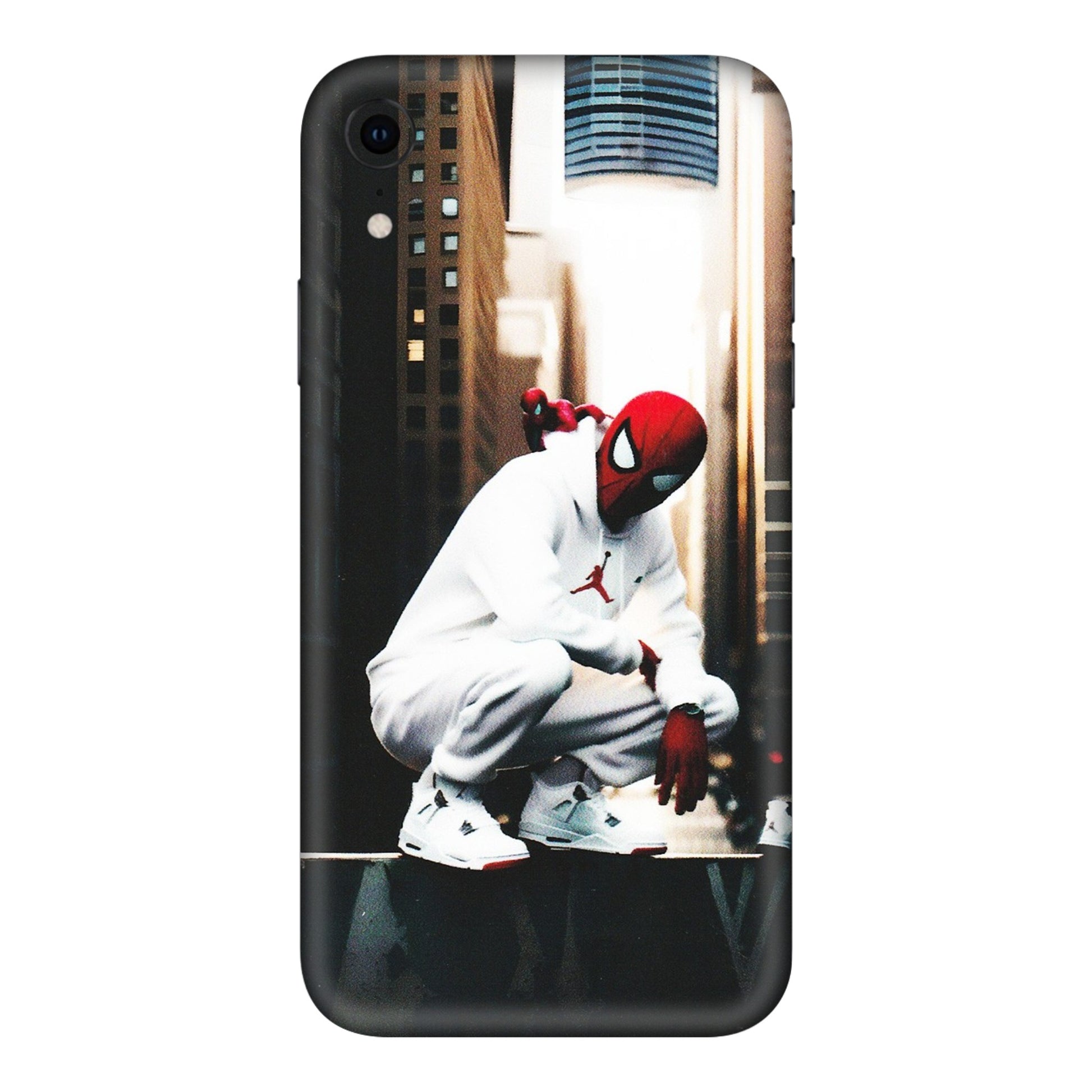 Apple iPhone Skins (All Models) - Sportsman Spider Man - Matte Finish (M-94) iPhone XR