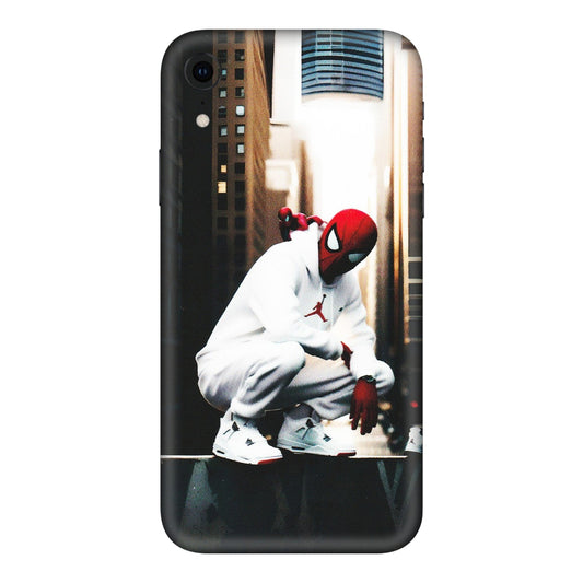 Apple iPhone Skins (All Models) - Sportsman Spider Man - Matte Finish (M-94) iPhone XR
