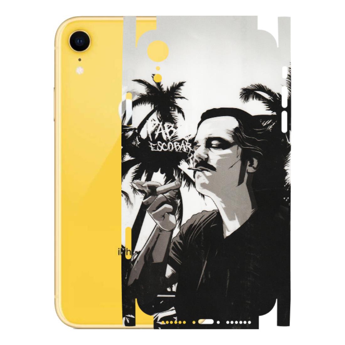 Apple iPhone Skins (All Models) - Pab Escobar - Transparent Finish (T-05) iPhone XR