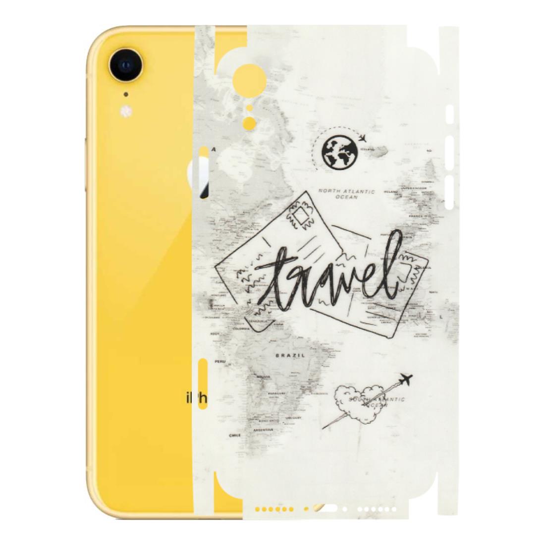 Apple iPhone Skins (All Models) - Travel Ticket - Transparent Finish (T-06) iPhone XR