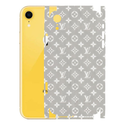 Apple iPhone Skins (All Models) - Luxury Brands Logo - Transparent Finish (T-07) iPhone XR