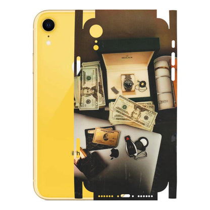 Apple iPhone Skins (All Models) - Luxury Lifestyle - Transparent Finish (T-11) iPhone XR