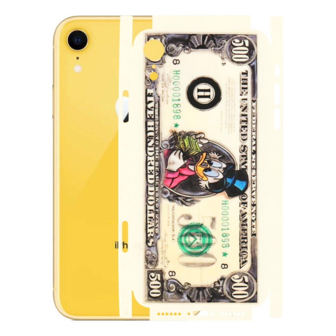 Apple iPhone Skins (All Models) - Five Hundred Dollar Duck - Transparent Finish (T-15) iPhone XR