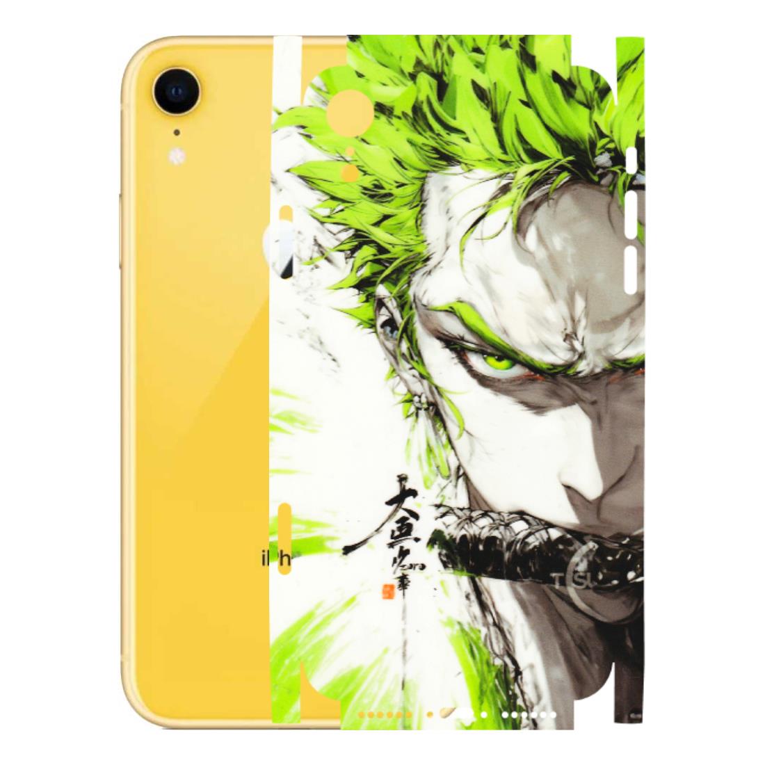 Apple iPhone Skins (All Models) - Roro Taku Anime - Transparent Finish (T-18) iPhone XR