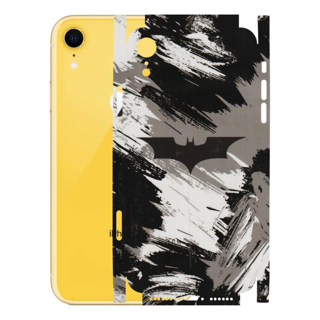 Apple iPhone Skins (All Models) - Batman Fleece DC - Transparent Finish (T-19) iPhone XR