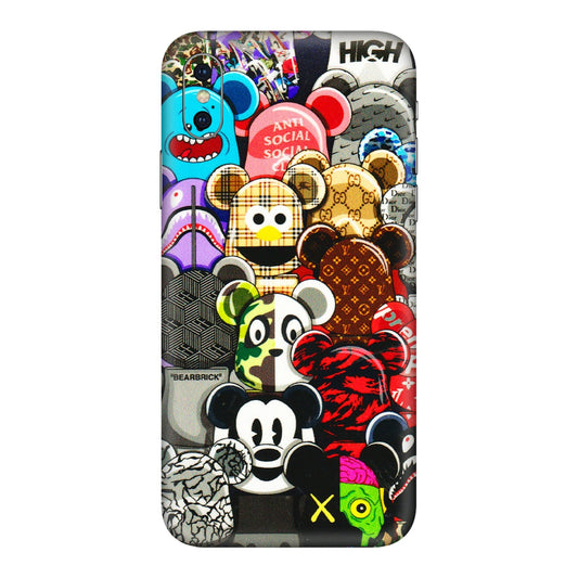 Apple iPhone Skins (All Models) - More Mickey Mouses - 3D Embossed Finish (L-118) iPhone XS