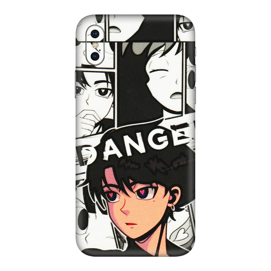 Apple iPhone Skins (All Models) - Danger Anime - 3D Embossed Finish (L-155) iPhone XS