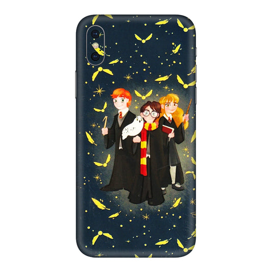 Apple iPhone Skins (All Models) - Harry Potter - 3D Embossed Finish (L-183) iPhone XS