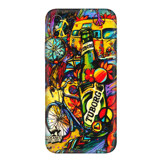 Apple iPhone Skins (All Models) - Cool Beer Bottle - 3D Embossed Finish (L-193) iPhone XS