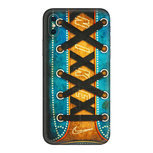 Apple iPhone Skins (All Models) - Sneakers Lover Nike - 3D Embossed Finish (L-262) iPhone XS