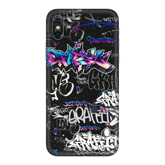 Apple iPhone Skins (All Models) - Graffiti Killer - 3D Embossed Finish (L-274) iPhone XS