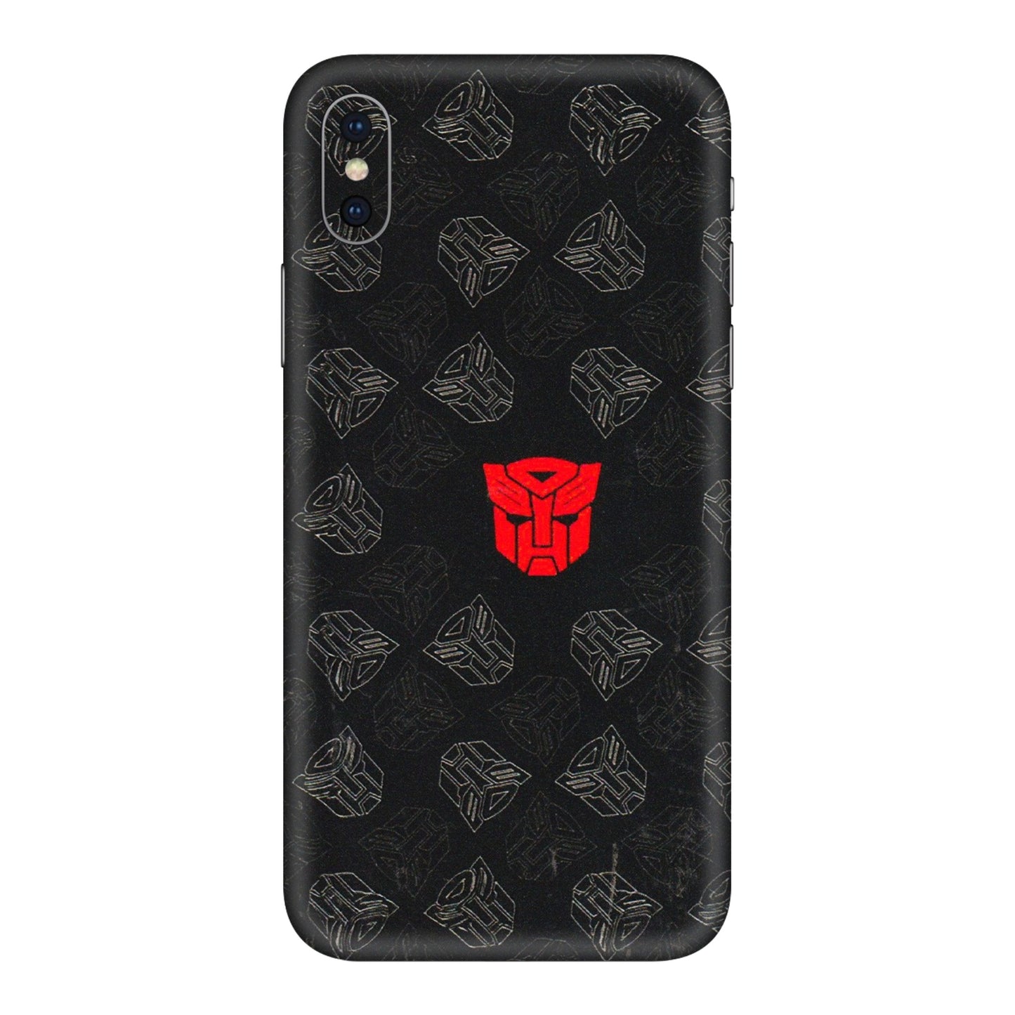 Apple iPhone Skins (All Models) - Transformers Devastation - 3D Embossed Finish (L-301) iPhone XS