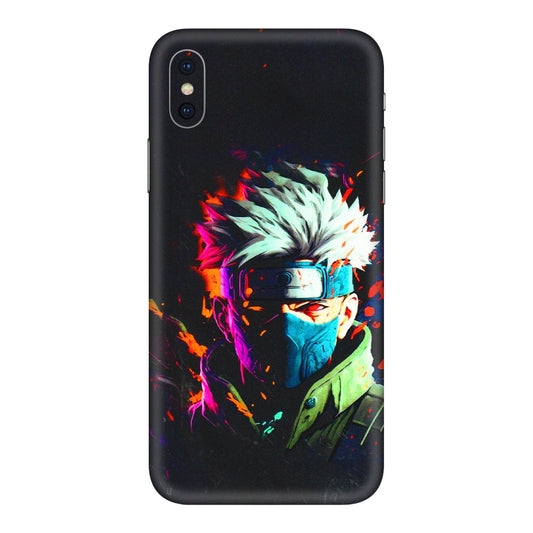 Apple iPhone Skins (All Models) - Anime Cool Character - 3D Embossed Finish (L-59) iPhone XS