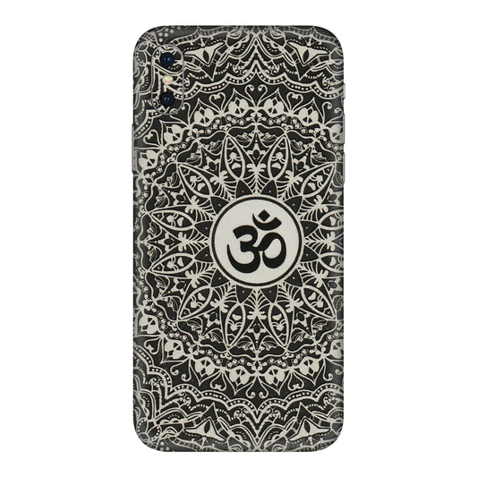 Apple iPhone Skins (All Models) - Aum Elegant Mandala - 3D Embossed Finish (L-62) iPhone XS