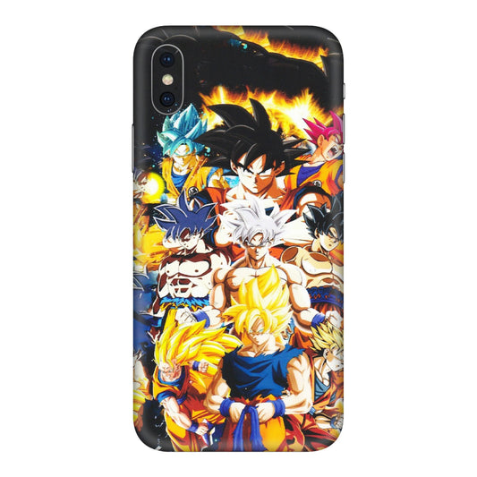 Apple iPhone Skins (All Models) - Ultimate Dragon Ball Z - Matte Finish (M-100) iPhone XS