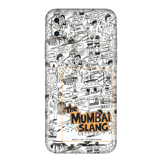 Apple iPhone Skins (All Models) - The Mumbai Slang - Matte Finish (M-142) iPhone XS