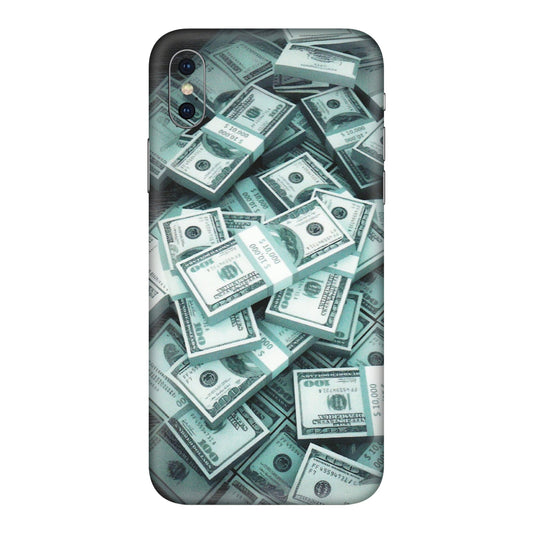 Apple iPhone Skins (All Models) - Hundred Dollar Bill - Matte Finish (M-162) iPhone XS