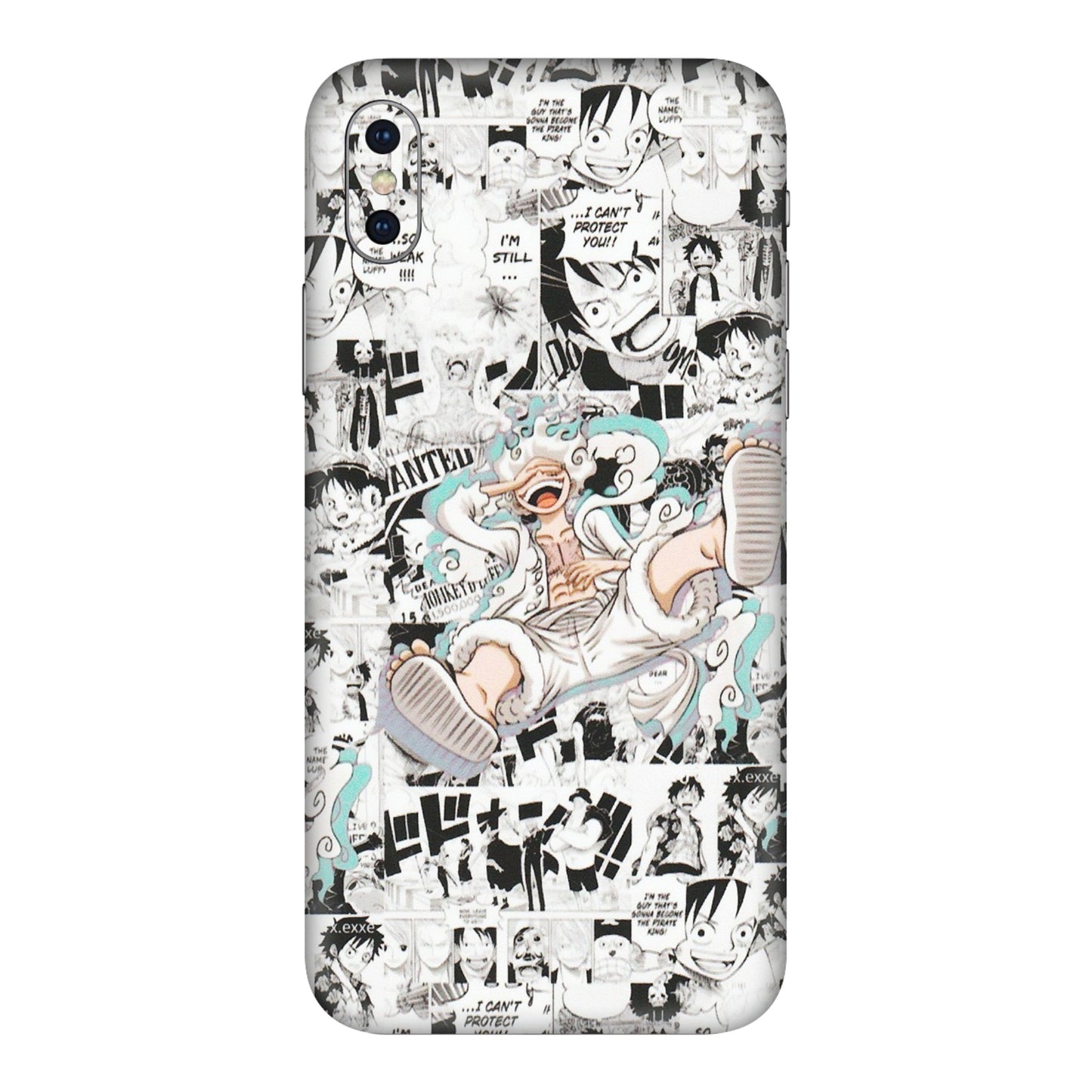 Apple iPhone Skins (All Models) - One Piece Comic - Matte Finish (M-168) iPhone XS