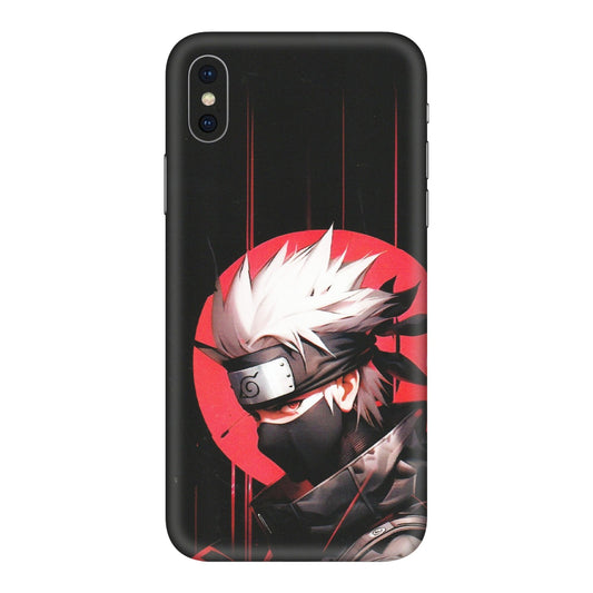 Apple iPhone Skins (All Models) - Naruto Anime Blood - Matte Finish (M-170) iPhone XS